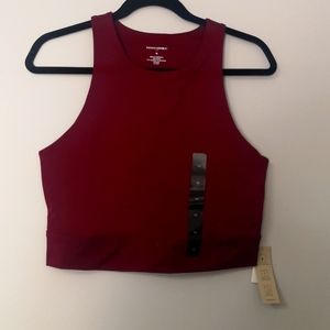 Banana Republic cropped workout top, medium
